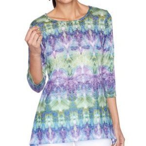 Brand New w Tags RUBY RD Plus 2x Tunic Top
